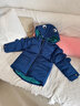 戴维贝拉（DAVE＆BELLA）童装幼儿外衣保暖男童羽绒服儿童冬装幼童衣服宝宝羽绒衣男孩上衣 藏青色-N 130 cm（建议身高120-130cm） 实拍图