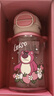 杯具熊（BEDDYBEAR）双饮儿童水杯耐高温塑料杯便携大容量学生吸管杯子680ML草莓熊 实拍图