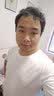 李宁（LI-NING）短袖男夏季新款舒适透气吸汗纯色速干圆领冰丝百搭宽松休闲T恤 白色速干 3XL /190 (190斤-205斤) 实拍图
