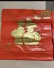 斌叙 新年春节红色福字礼品袋包装袋年货塑料手挽袋送礼喜庆胶袋手提 新款福 10个装 大号宽42*高44+12cm 实拍图