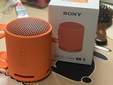 索尼（SONY）SRS-XB100无线蓝牙音箱 重低音炮 户外迷你便携式小音响 重低音16小时续航 防水防尘 送男女友礼物 SRS-XB100橙色 实拍图