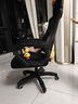 锦汐 电脑椅家用办公椅子靠背人体工学椅学习转椅老板座椅游戏电竞椅 【可后躺】黑框黑网 实拍图
