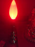 善扬纯黄铜led电蜡烛灯电子蜡烛灯财神爷灯供佛插电电烛灯供奉财神灯神台灯供灯家用供灯长明灯 8寸-財字款/对（共4个灯泡） 实拍图
