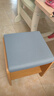 光明园迪儿童凳 家长陪读凳 可移动亲子学习辅导凳 家用小凳子 冰海蓝 实拍图