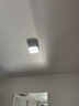 世尊 简约现代LED过道灯走廊灯玄关入户门厅灯北欧阳台衣帽间吸顶灯具 小号方白15cm【白光】 实拍图