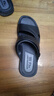 回力凉鞋男士夏户外运动外穿室内家居两用防滑耐磨时尚爸爸拖鞋男夏季 黑色 43 偏小一码 实拍图