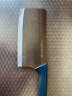 炊大皇 厨房家用不锈钢切菜刀 单刀 切片刀（深蓝色）SL29102 实拍图