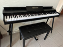 贝琪（Betsy）电钢琴重锤88键成人家用初学者专业考级家用书桌立式翻盖电子钢琴 B126力度键-木纹黑 高配(琴+学琴礼包+双人琴凳） 实拍图
