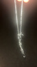京霁 星芒双层项链男士潮款锁骨链嘻哈风高级吊坠时尚饰品ins轻奢风 星芒双层项链【44+8cm】 实拍图