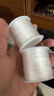 弹力线耐磨皮筋扁形手串手链水晶松紧线手工DIY佛珠 水晶串珠线 白色0.6mm60米 1 卷白色 实拍图