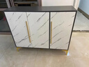 百裕达轻奢进门入户鞋柜家用门口大容量抽屉门厅玄关柜收纳北欧现代简约 轻奢金腿-长80高100深34 包上楼包安装 实拍图