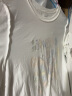 betu百图女装夏季纯棉舒适圆领短袖T恤时髦涂鸦T恤女2103T63 白色 M 晒单实拍图
