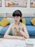 迪士尼（Disney）电子手表女学生初中高中生2025新款防水夜光运动儿童生日成人礼物 象牙白+白屏显示 实拍图