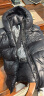 天石鹅铠甲羽绒服男士冬季户外白鹅绒轻奢羽绒服女款加厚东北严寒G413 黑色（标配） XS(160/84A) 晒单实拍图