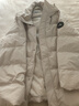 森马90绒子|四防羽绒服男冬连帽中长款男士羽绒服保暖厚外套 浅卡其（白鸭绒）50355 2XL 实拍图