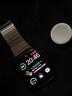 Apple/苹果 Watch Series 10 智能手表GPS款42毫米亮黑色铝金属表壳黑色运动型表带S/M MX1M3CH/B 实拍图