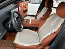 尼罗河纯亚麻汽车坐垫【新品上市】四季通用坐垫适用于市场99%车型 卡宴黄 实拍图