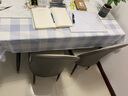 骁诺岩板餐桌家用餐桌椅组合意式轻奢吃饭桌子小户型长方形餐厅家具 加厚雪山白【12mm厚】哑光 70*130一桌六椅 实拍图