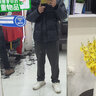 马登工装 复古针织卫裤松紧腰抽绳运动裤条绒直筒阔腿长裤子男春 深灰色 M 实拍图