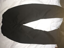 真维斯（Jeanswest）休闲裤男秋冬季男裤休闲长裤户外运动透气弹力直筒长裤 木斯林-8813黑色束脚 XL -（建议110斤-130斤） 实拍图
