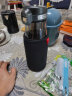 诺百纷5系一键弹盖磁弹泡茶杯Tritan材质茶水分离杯运动塑料水杯 深灰- 1000ml 晒单实拍图