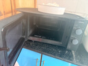 美的（Midea）微波炉经典升级款M2A 家用小型20升平板式易清洁快捷双旋钮高效速热杀菌除味以旧换新 实拍图