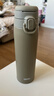 膳魔师（THERMOS）2024款日本手提保温杯大容量户外运动便携学生男女保冷水杯子JOS 卡其色750ml 实拍图