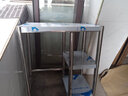 积易木坊不锈钢厨房煤气罐置物架煤气灶台架子液化气落地柜子微波支架 加厚不锈钢长70宽40高80 实拍图