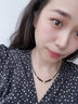 伊生缘金钱珠黄金转运珠颈链红绳项链女款999足金铜钱金珠吊坠编织挂绳 黑绳3粒金钱珠 金重约1.1-1.3g 实拍图
