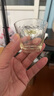 TOYO-SASAKI GLASS【品牌官旗】日本进口东洋佐佐木茶杯手工日式锤纹功夫茶具品茗杯 和风品茗杯(琥珀） 80ml 实拍图