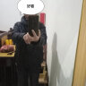 马克印象2025秋冬新款羽绒服女短款立领休闲百搭90白鸭绒小个子时尚外套女 DH106   黑色 M （100-120斤） 实拍图