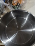 凌丰（LINKFAIR）304不锈钢汤锅家用炖煮锅电磁炉燃气灶通用 2-3人适用 22cm 4L 实拍图