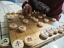得力（deli）木连盘中国象棋质感实木折叠棋盘防泼水易收纳开学礼物小号 实拍图