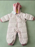 巴拉巴拉童装婴儿羽绒服连体衣2025宝宝冬装加厚哈衣爬服萌趣208425120214 实拍图