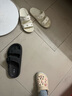 海澜之家（HLA）男鞋时尚透气户外休闲凉拖鞋舒适增高HAALXM2EBK143 灰色43 实拍图