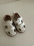 牧童宝宝学步鞋秋冬款婴幼儿童鞋软底皮面小白鞋女童机能鞋男童步前鞋 贝壳白（夏凉鞋） 19 鞋内长13.8cm 实拍图
