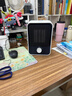美的（Midea）【小身材】暖风机家用/小太阳取暖器/小型电暖器/电暖气/电热风扇/暖手宝台地两用速热便携HFU15D 实拍图
