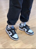 耐克（NIKE）DUNK LOW (GS)黑白熊猫夏季新款舒适百搭低帮休闲鞋 CW1590-100 黑色 36 实拍图