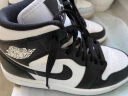 耐克（NIKE）男鞋Air Jordan AJ1白蓝色复古潮流低帮休闲运动篮球鞋553558-141 42 实拍图