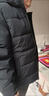 罗蒙（ROMON）九江羽绒服男冬季2025新款中青年加厚保暖中长款防寒休闲保暖外套 黑色【品牌特价断码清仓捡漏】 XL 适合115-130斤 晒单实拍图