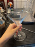 酒吧灵魂 鸡尾酒杯套装 百款无铅水晶玻璃杯调酒杯 专业酒吧杯子 马天尼杯 标准大号马天尼 200ml 实拍图