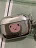 英恺达 适用苹果AirPodsPro2保护套【电镀小熊】耳机保护套无线蓝牙耳机套防滑创意防摔透明软壳收纳盒 实拍图