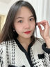 KASIYU紫色仿水晶球耳环女韩国新2024款潮耳钉气质高级感耳饰耳坠 耳环 实拍图