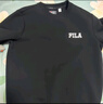 FILA 斐乐官方男子套头卫衣秋新款时尚休闲宽松针织长袖上衣 正黑色-BK M 实拍图