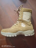 际华三五三五新式棕色21作战靴碳板超轻高帮真皮防水作战靴透气耐磨登山鞋 21式全地形战术作战靴 实拍图