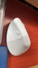 罗技（Logitech）Lift人体工学鼠标 垂直鼠标 小手鼠标 无线蓝牙鼠标 3台设备秒切换 带Logi Bolt接收器 白色 实拍图