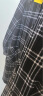 梵蒂沃高端品牌毛呢大衣女秋冬季新款韩版高级感中长款羊毛呢子外套 黑白格 M（111-130斤） 晒单实拍图