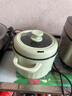 美的（Midea）电煮锅 泡面火锅宿舍小电锅 电蒸锅 多功能多用途电热锅 2.6L蒸煮一体XZE2066 配蒸笼【国家补贴】 实拍图