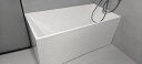 浪鲸（SSWW）卫浴一体成型独立式小户型浴缸家用成人亚克力深泡方形泡澡浴池缸 1.4米独立式浴缸 晒单实拍图