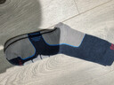 ZEALWOOD美丽诺羊毛户外登山滑雪徒步袜全加厚舒适保暖中筒袜极北之地 蓝色（全加厚1双装） L（43-46） 实拍图
